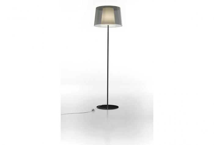 Lampa de podea cu abajur din policarbonat L001ST/B [2]