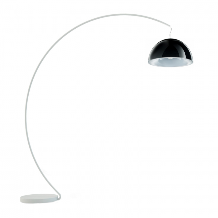Lampa de podea cu picior arc si abajur din policarbonat L002T/BA [11]