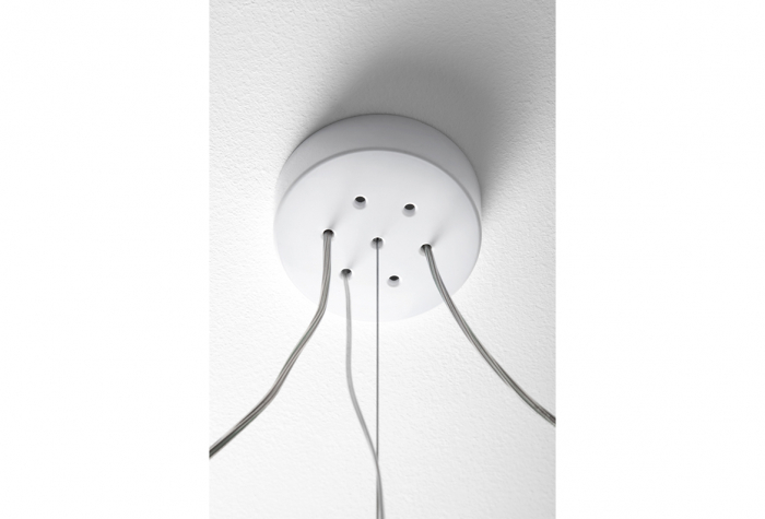 Lampa suspendata cu abajur din policarbonat L002S/BA [4]