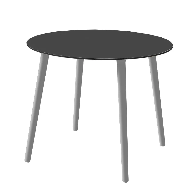 Masa pentru exterior cu blat rotund din HPL - STEFANO OUT [7]