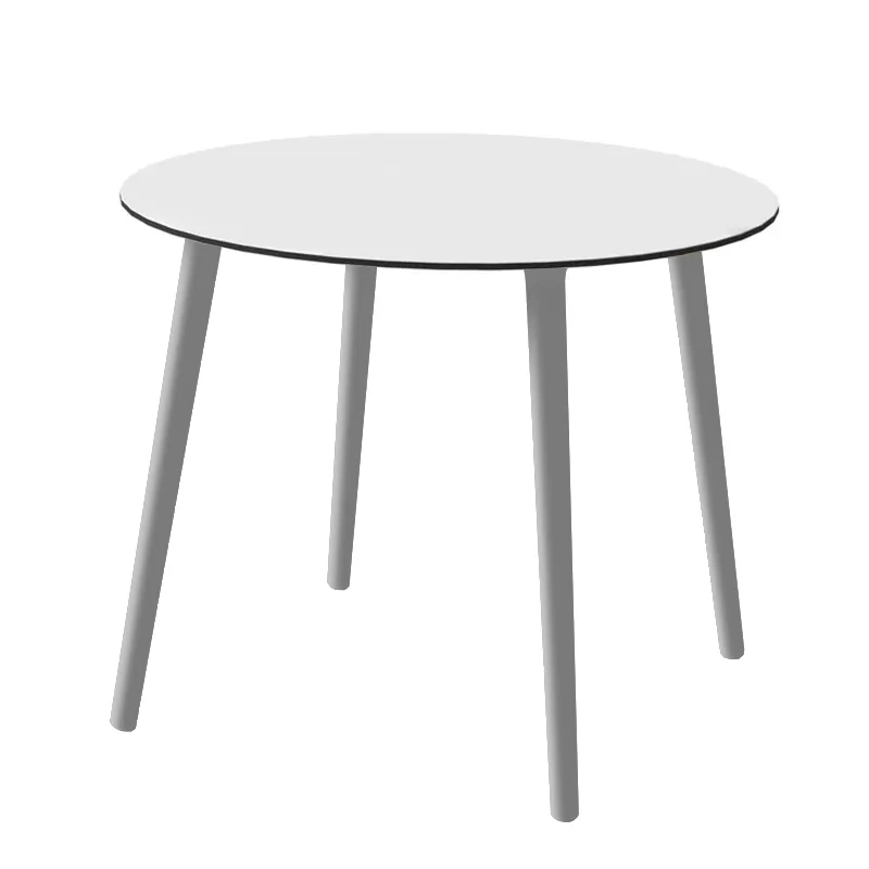 Masa pentru exterior cu blat rotund din HPL - STEFANO OUT [5]