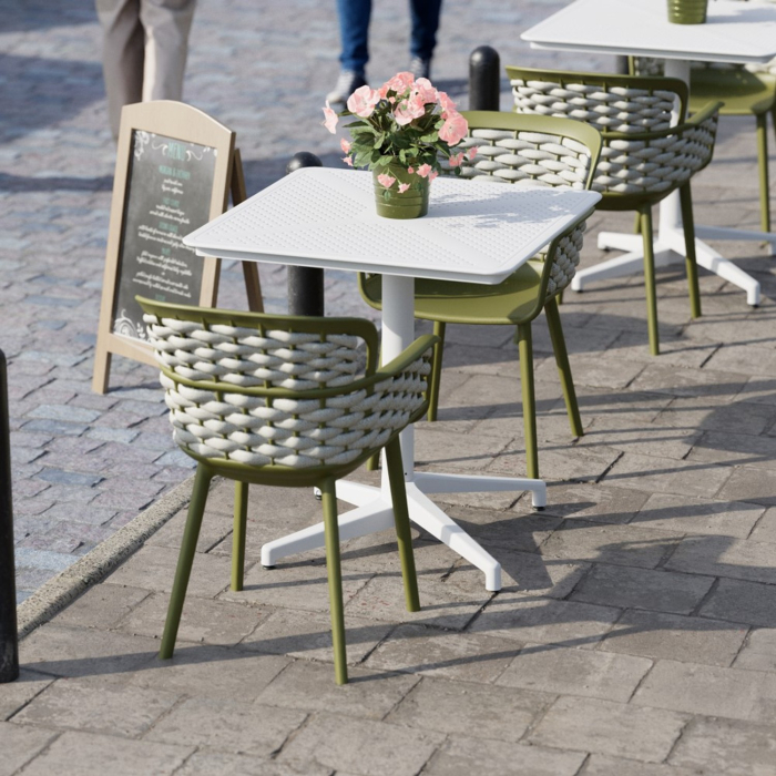 Masa cu blat din plastic pentru terasa / exterior - MOON [3]