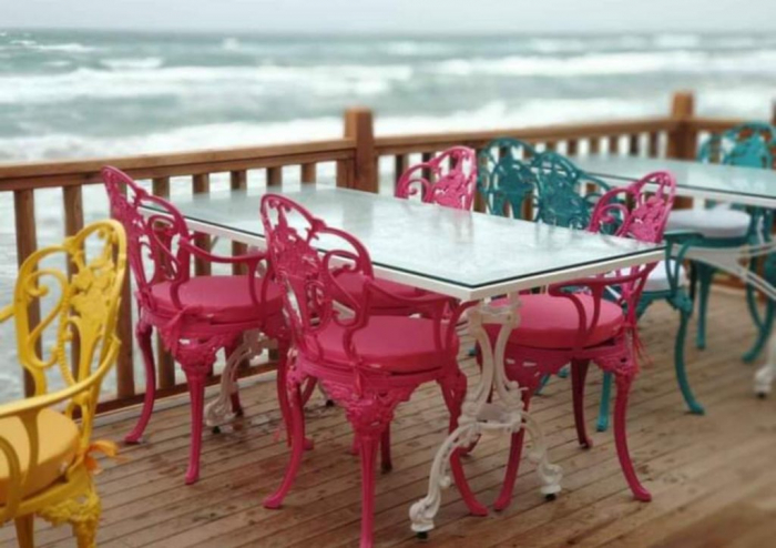 Masa de terasa de 4 persoane pentru restaurant elegant - CG 611 [3]