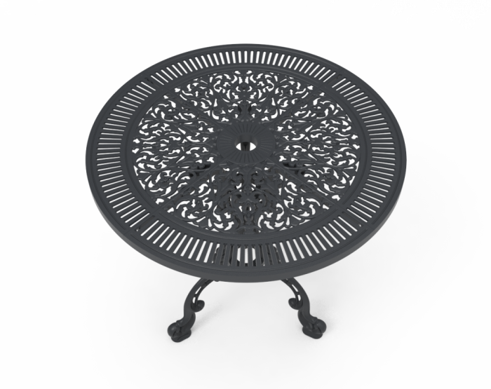 Masa de terasa eleganta pentru bistro in stil baroc - CG 603 [6]