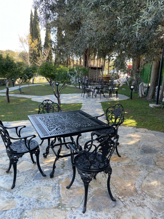 Masa de terasa patrata in stil baroc pentru bistro - CG 607 [3]