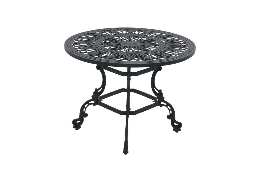 Masa de terasa rotunda 100 cm in stil baroc pentru restaurant - LX 335 [1]