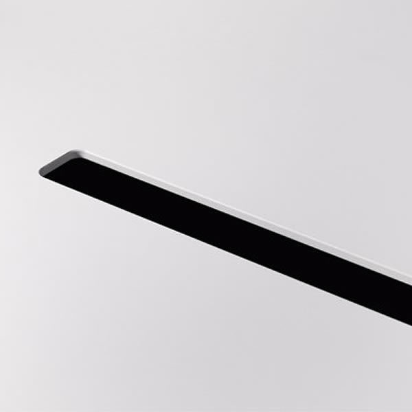Masa fixa cadru aluminiu extrudat cu blat HPL compact cu management al cablurilor ARKI_TABLE [4]