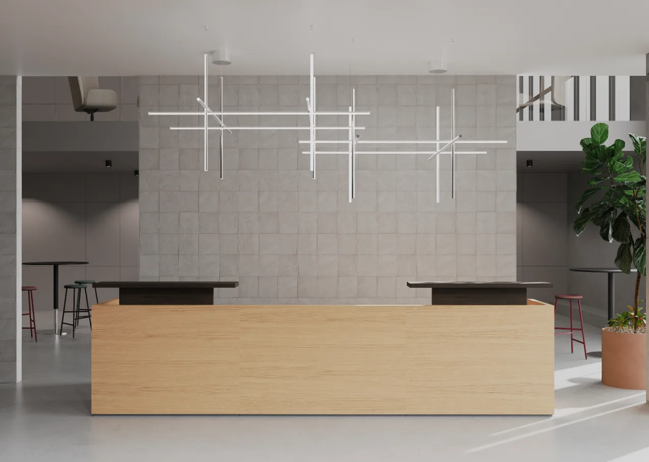 Masa receptie moderna minimalista pentru office - FURONTO [2]