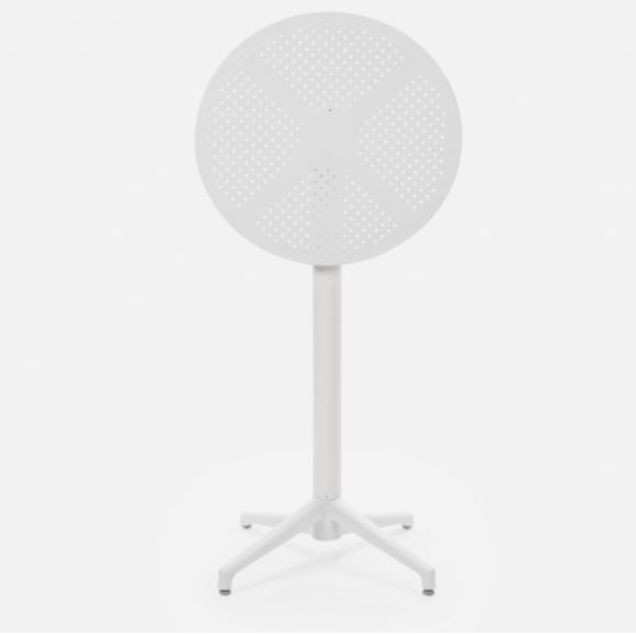 Mese inalte de bar cu blat rotund rabatabil din plastic MOON BAR [2]
