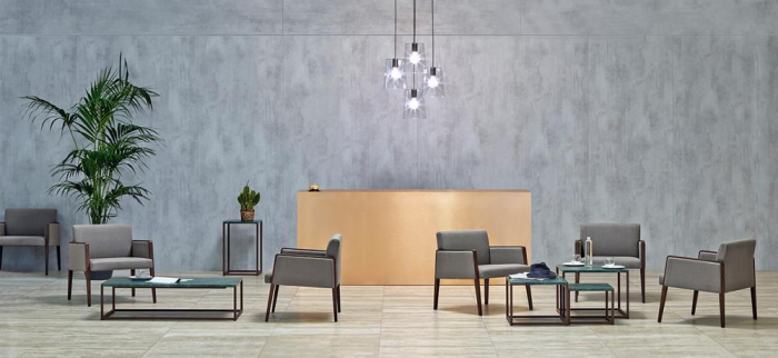 Mese lounge din metal 50 x 50 x 36 cm CODE [7]