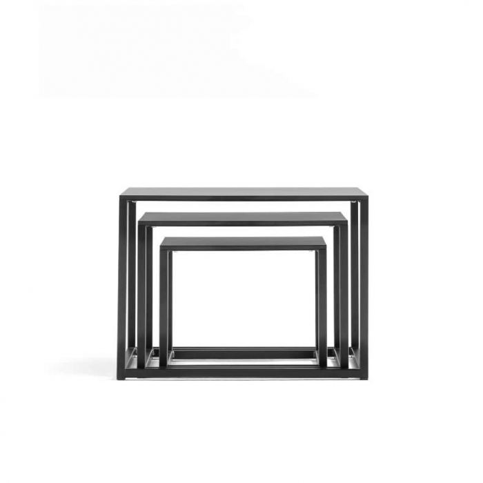 Mese lounge din metal 59 x 59 x 42 cm CODE [3]