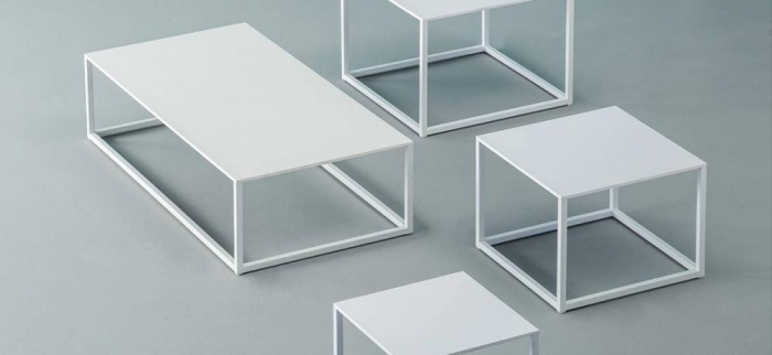 Mese lounge din metal 59 x 59 x 42 cm CODE [13]