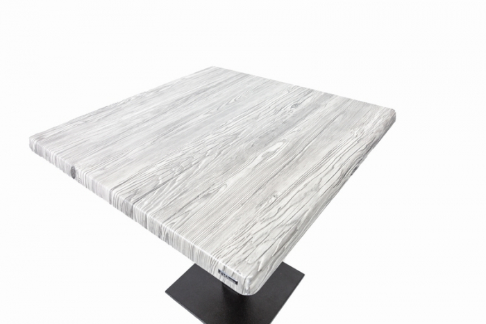 Mese patrate 70 x 70 cm cu picior central DUBLIN URBAN SPRUCE [3]