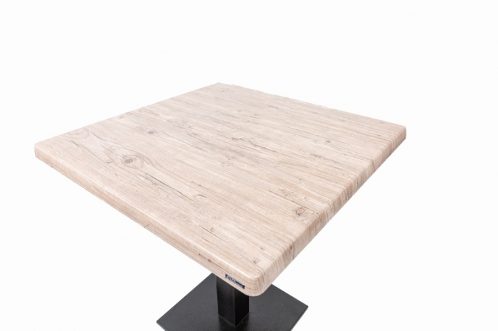 Mese patrate 70 x 70 cm cu picior central DUBLIN WASHINGTON PINE [3]