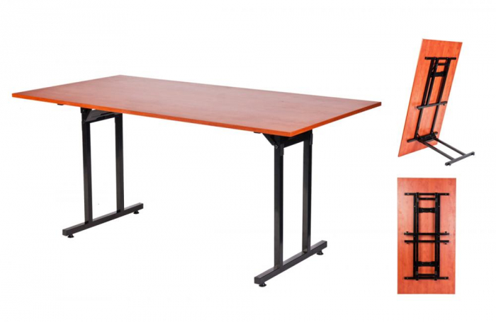 Mese pentru evenimente catering si conferinta pliabile dreptunghiulare MXT T300 [2]