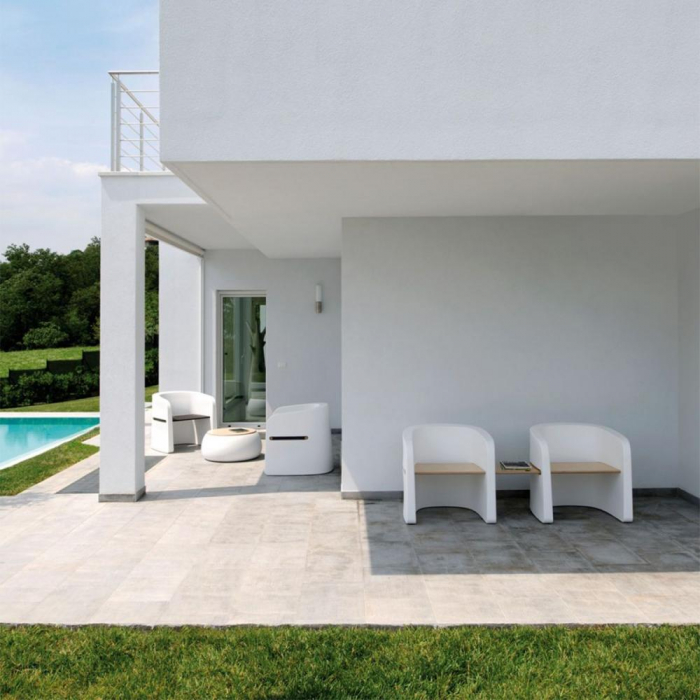 Masa joasa din plastic pentru piscina / spa in stil minimalist - T BALL [8]