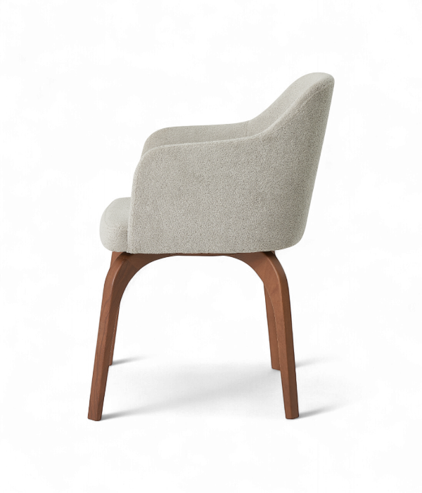 Scaun elegant tapitat la comanda pentru braserie - MILANO [3]