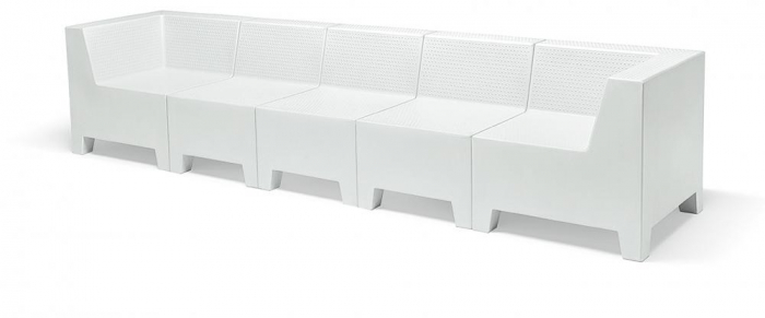 Coltar modular din plastic terasa PLAYA 204 [2]
