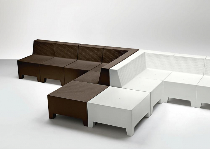 Coltar modular din plastic terasa PLAYA 204 [4]
