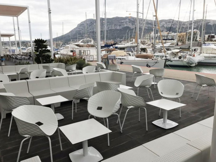 Coltar modular din plastic terasa PLAYA 204 [6]