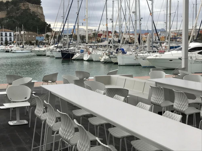 Coltar modular din plastic terasa PLAYA 204 [7]