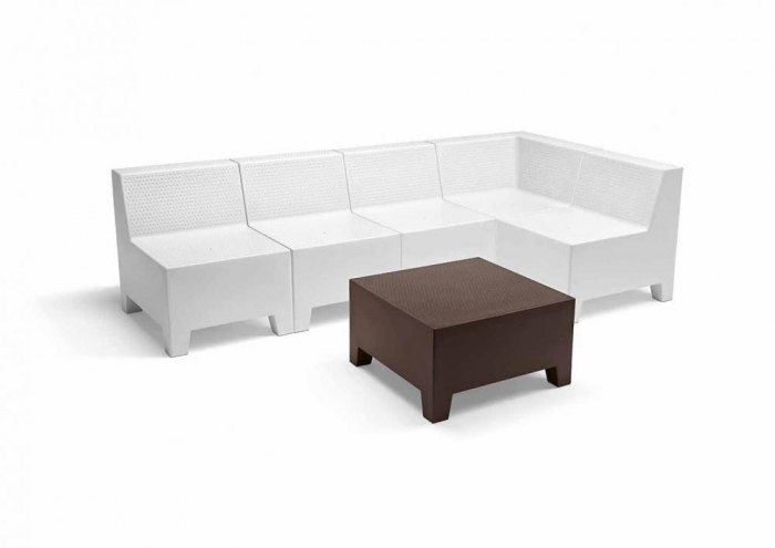 Coltar modular din plastic terasa PLAYA 204 [3]