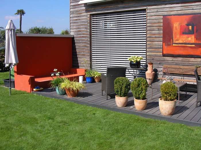 Pardoseli de terasa/outdoor WPC (Wood Plastic Composites) WERZALIT ENTERO [14]
