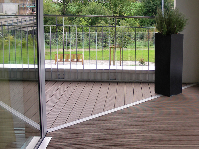 Pardoseli de terasa/outdoor WPC (Wood Plastic Composites) WERZALIT TERRAZA [14]