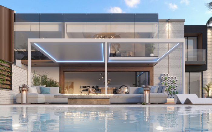 Pergola profesionala pentru plaja / terasa Classic [1]