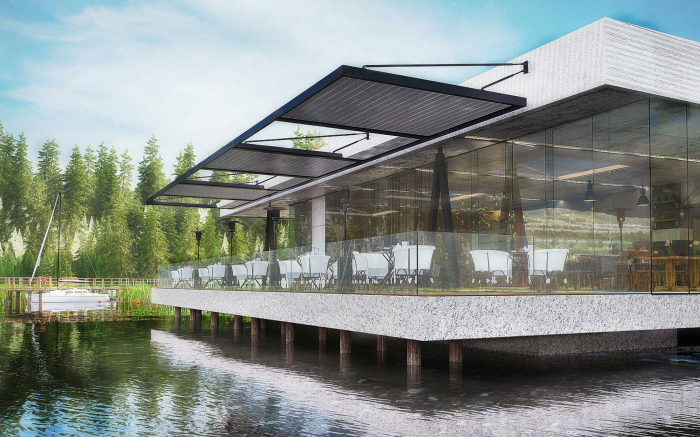 Pergola profesionala pentru plaja / terasa Urban [1]