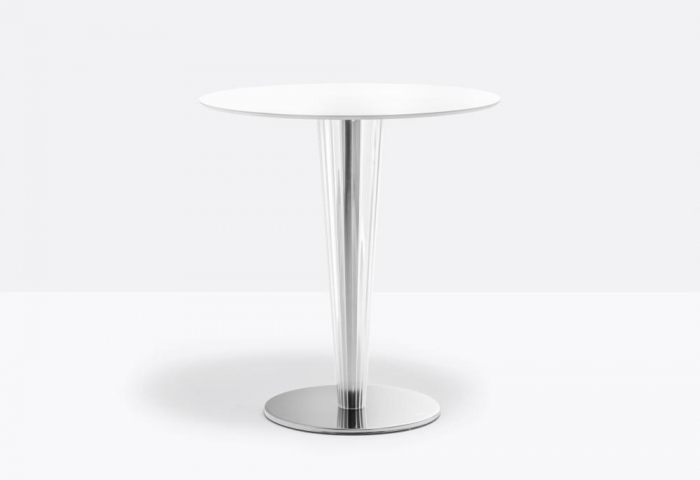 Picioare (baze) de masa inox cu plexiglas H71.5 KRYSTAL 4431 [3]