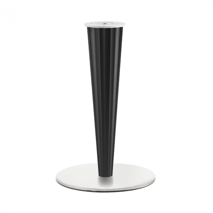 Picioare (baze) de masa inox cu plexiglas H71.5 KRYSTAL 4411 [1]