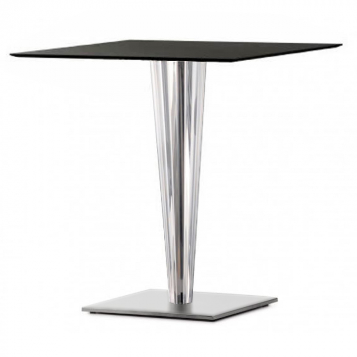 Picioare (baze) de masa inox cu plexiglas H71.5 KRYSTAL 4421 [1]