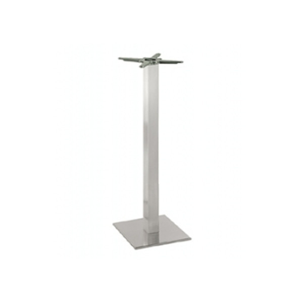 Picior / baza de masa inalta metalica H108 INOX 4444 [3]