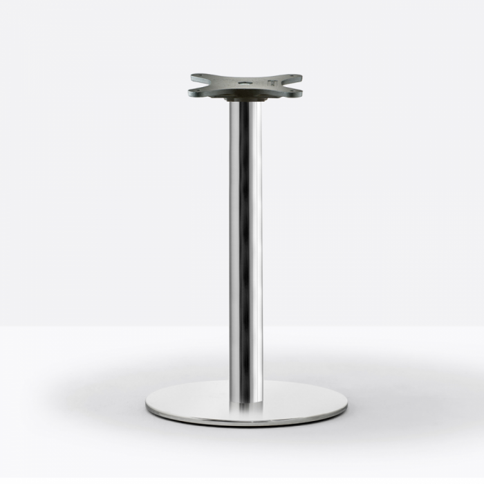 Picioare (baze) de masa joasa metalica H50 INOX 4412 [2]