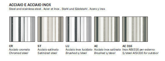 Picioare (baze) de masa metalica H73 INOX 4472 REG [2]