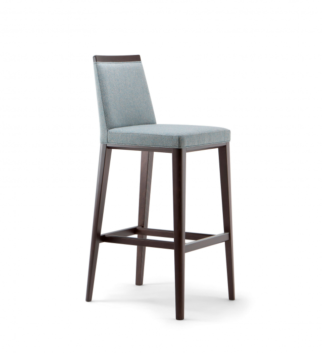 Scaune lemn complet tapitate inalte de bar METRO SG2138 [2]