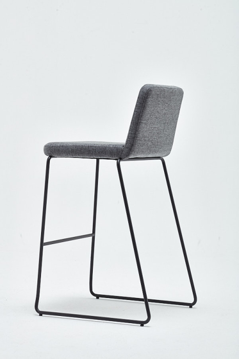 Scaun de bar cu cadru metalic in stil retro - NORA [3]