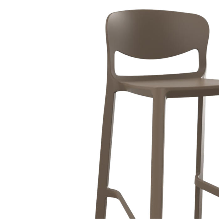 Scaun de bar cu sezut la 65 cm inaltime - NAIROBI H65 [2]