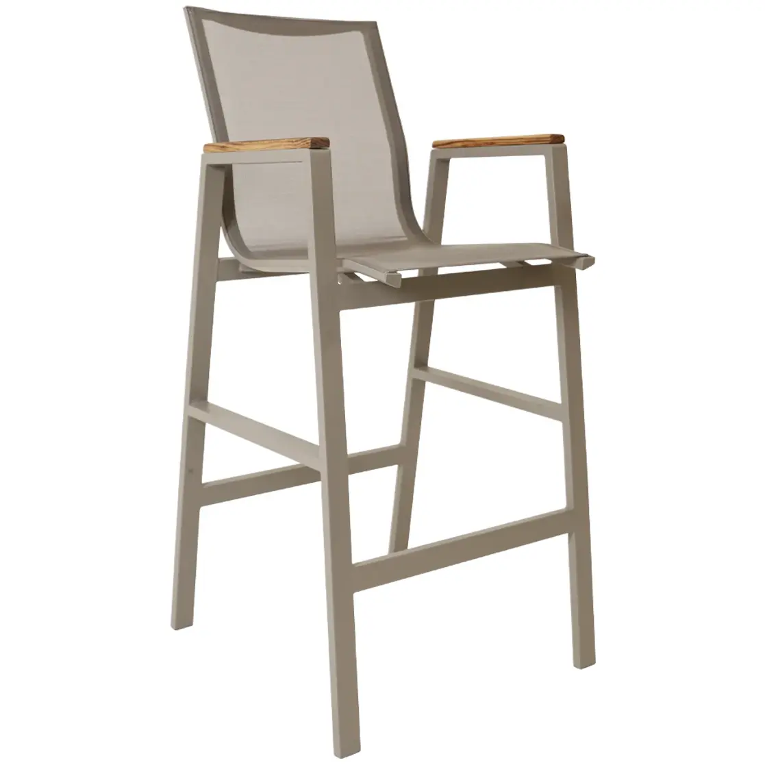Scaun de bar cu sezut si spatar tip plasa / mesh si cadru metalic DAISY [1]
