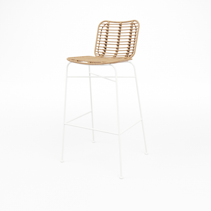 Scaun de bar de terasa in stil mediteranean - PALM STOOL [2]