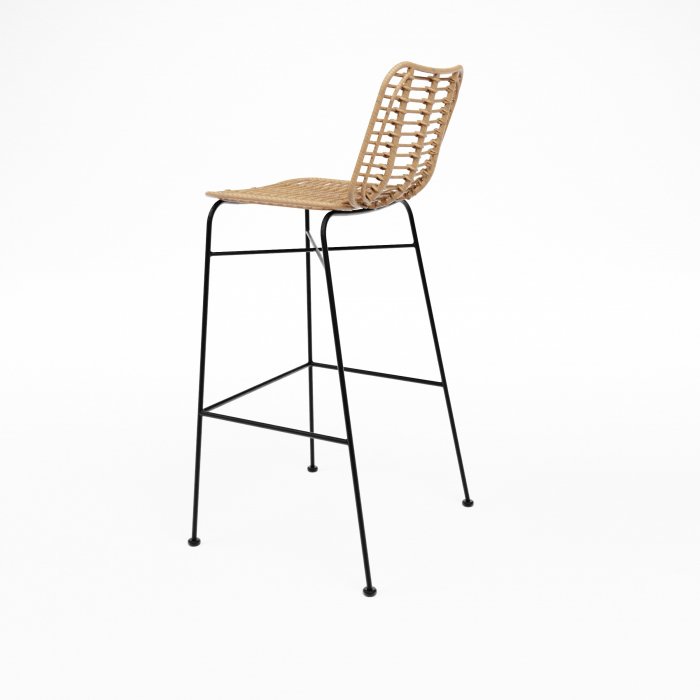 Scaun de bar de terasa in stil mediteranean - PALM STOOL [3]