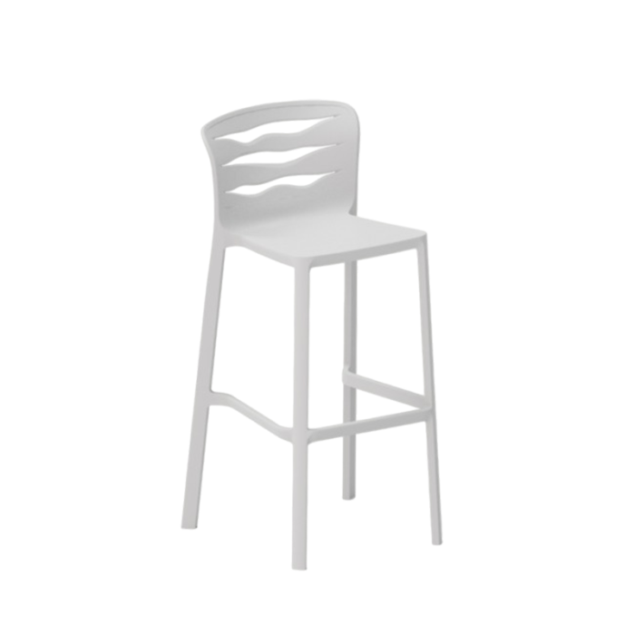 Scaun de bar din plastic stivuibil cu design modern elegant - OSLO H75 [5]