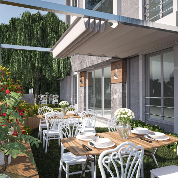 Scaun de evenimente realizat din polipropilena - FLORA [4]