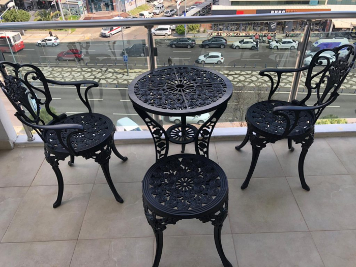 Scaun de terasa cu brate din aluminiu in stil baroc - ROSE CG 505 [5]