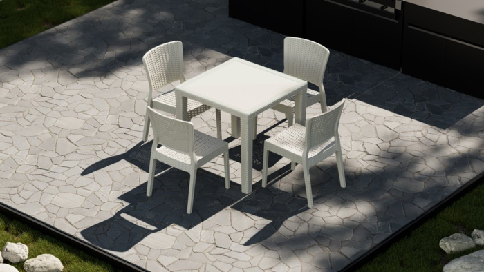 Scaun de terasa / exterior cu model de ratan - ANTARES [3]