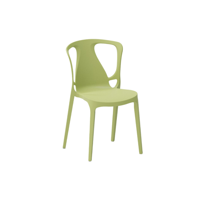 Scaun din plastic cu design scultural si stivuibil - BARCELONA [7]