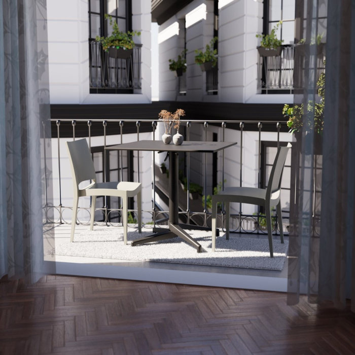 Scaun din plastic de terasa pentru fast-food - SPECTO [5]