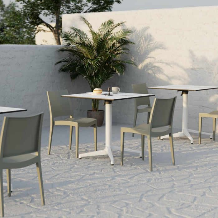 Scaun din plastic de terasa pentru fast-food - SPECTO [4]