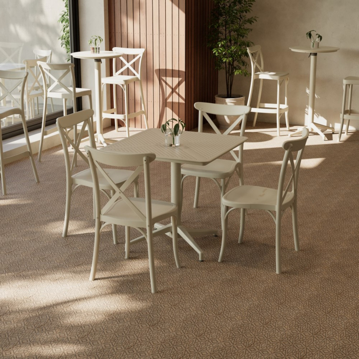 Scaun din plastic pentru nunta si evenimente - CAPRI [4]